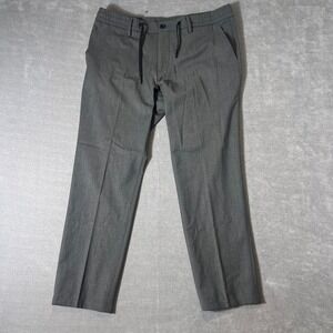 Masons Forte Dei Marmi Mens Grey Drawstring Trousers Size 54 Italy Slim Pants